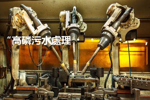 “高磷污水處理，環(huán)保先鋒，守護(hù)碧水藍(lán)天！”